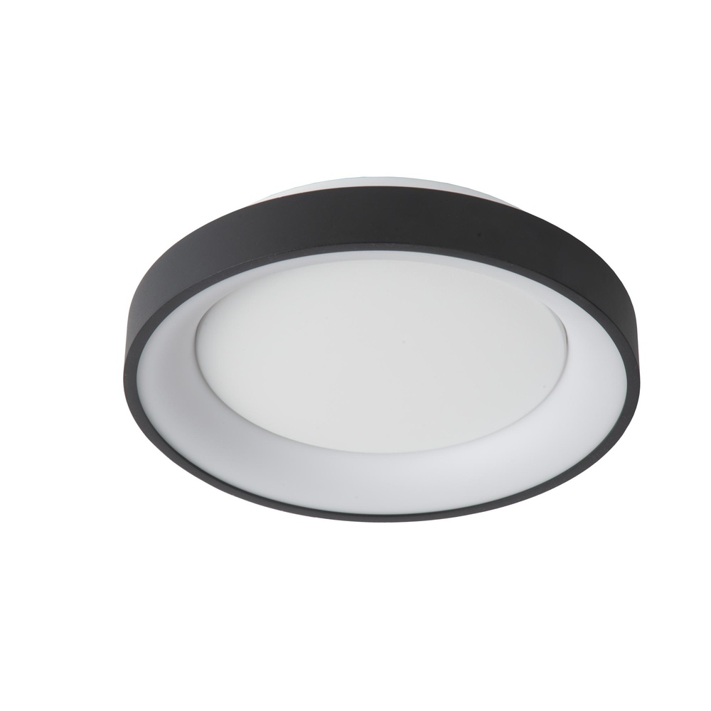 Lucide PlafonniereVidal Ø 28cm zwart - 46103/20/30